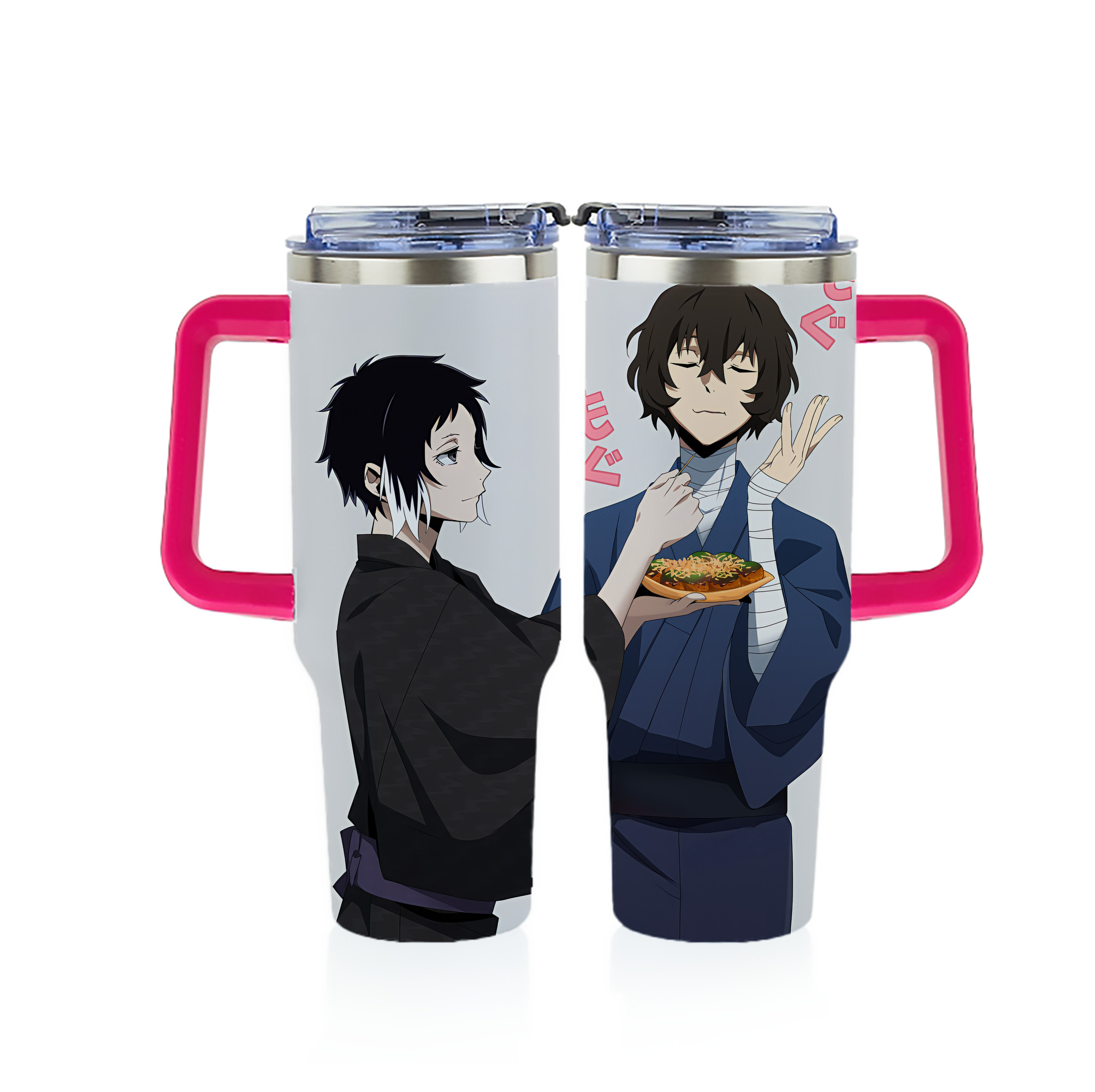 （画像用） 文豪ストレイドッグス Bungo Stray Dogs 1200ｍLフルプリント車用タンブラー
